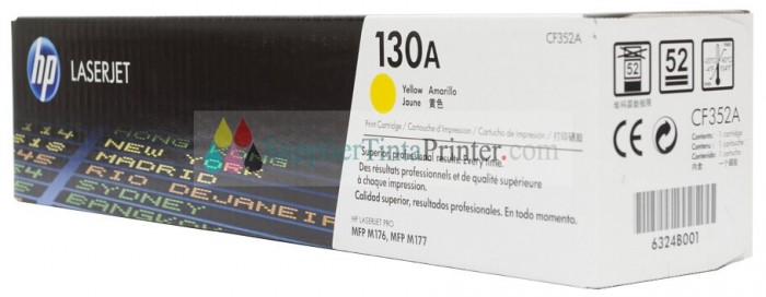 HP Yellow Toner 130A [CF352A]