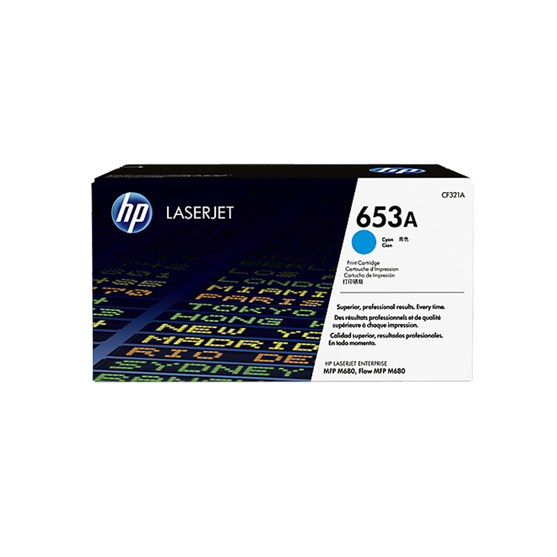 Jual HP 653A Cyan Toner Cartridge CF321A