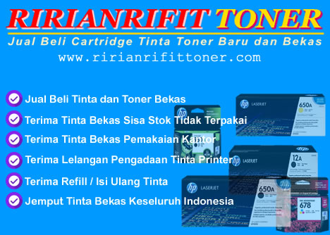 Jual beli cartridge baru dan bekas Jakarta