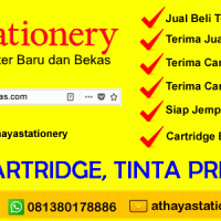 Jual beli tinta toner cartridge printer baru dan bekas