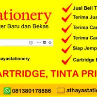 Jual beli tinta, jual beli toner, jual beli cartridge printer baru dan bekas